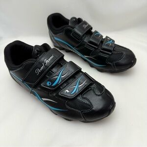 Pearl Izumi Women’s SPD Cycling Shoes Road Bike Black Blue EU 41 US 9.5